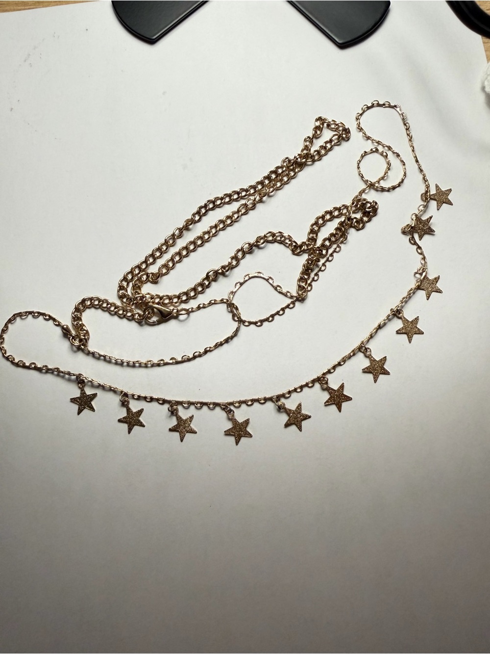 Gold Star Charm Belly Chain/Belt - Women Jewelry
